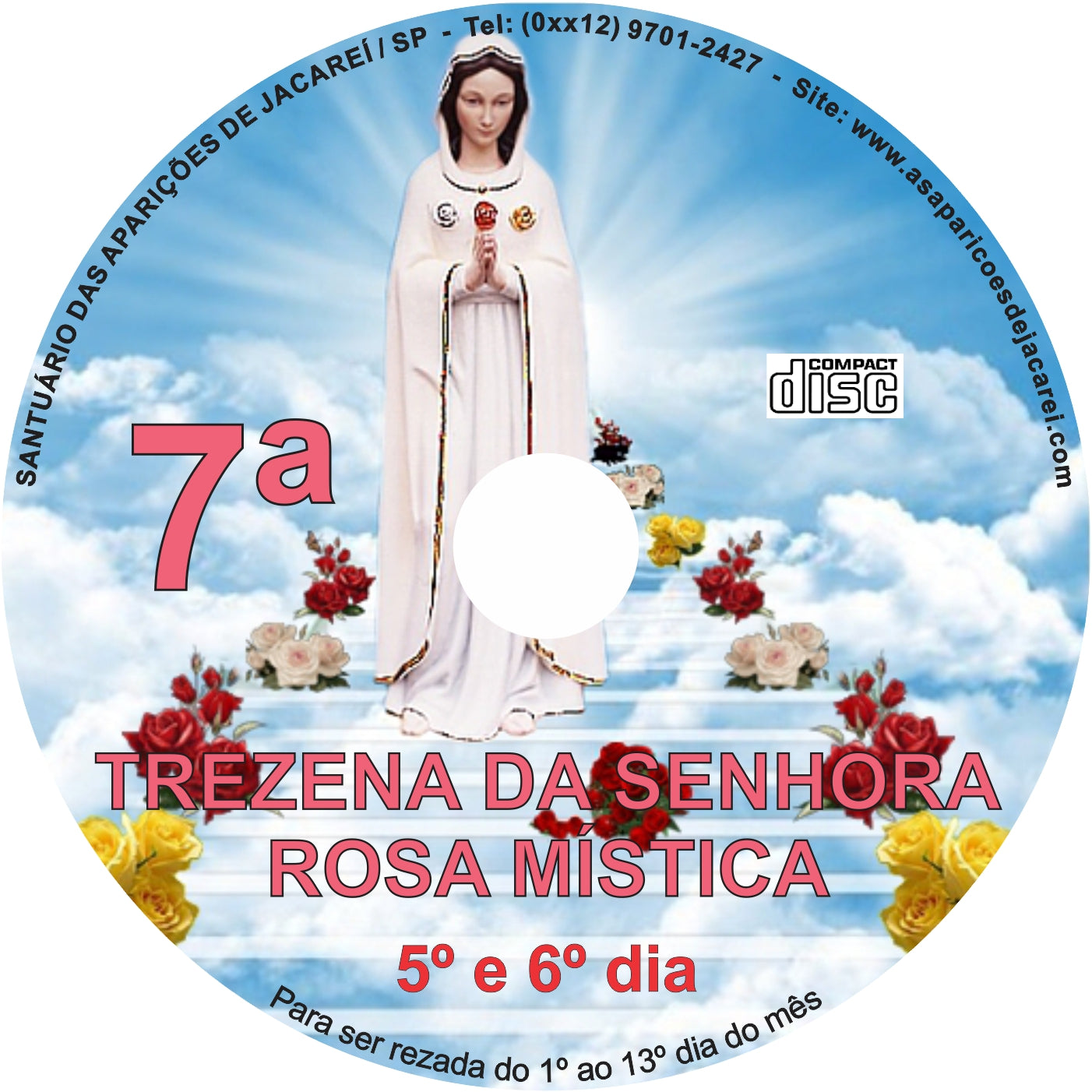 CD Trezena Rosa Mística 7 CD Trezena Rosa Mística 7